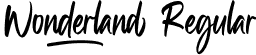 Wonderland Regular font - Wonderland.otf