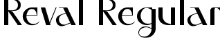 Reval Regular font - Reval.ttf