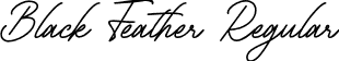 Black Feather Regular font - Black Feather.otf