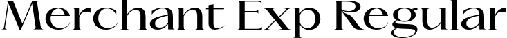 Merchant Exp Regular font - Merchant-Expanded.otf