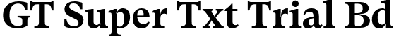 GT Super Txt Trial Bd font - GT-Super-Text-Bold-Trial.otf