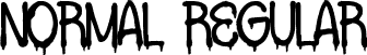 Normal Regular font - Urbandrips Demo.ttf