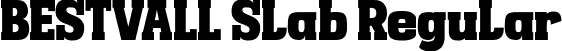 BESTVALL Slab Regular font - BESTVALLtrial-BESTVALLSlab.ttf