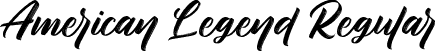 American Legend Regular font - americanlegend-yz9rv.otf