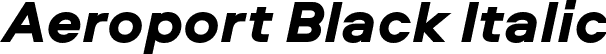 Aeroport Black Italic font - Aeroport-black-italic.otf