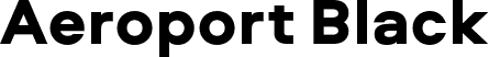 Aeroport Black font - Aeroport-black.otf