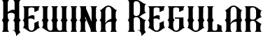 Hewina Regular font - HewinaRegular-vmoaO.otf