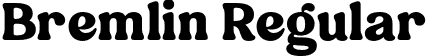 Bremlin Regular font - bremlin.otf