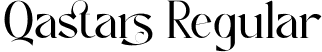 Qastars Regular font - Qastars.otf