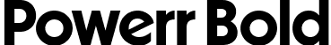 Powerr Bold font - PowerrBold-Rpz8M.ttf