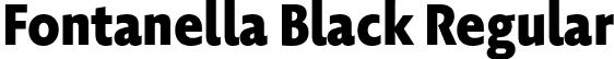 Fontanella Black Regular font - Fontanella-Black.otf