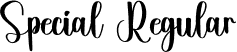 Special Regular font - Special.otf