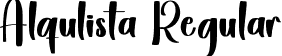 Alqulista Regular font - Alqulista.ttf