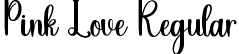 Pink Love Regular font - Pink Love.ttf