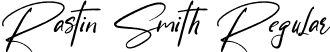 Rastin Smith Regular font - rastin-smith.otf