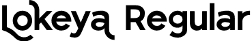 Lokeya Regular font - Lokeya.ttf