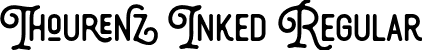 Thourenz Inked Regular font - thourenzinked-qzvk0.otf