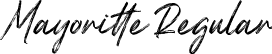 Mayoritte Regular font - mayoritte-personal-use-only.ttf