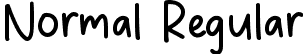 Normal Regular font - Perospero-Demo.ttf