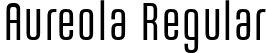 Aureola Regular font - Aureola-Regular.ttf