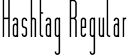 Hashtag Regular font - hashtag-5b18.otf