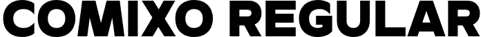 Comixo Regular font - Comixo-Regular.otf