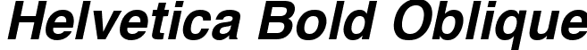 Helvetica Bold Oblique font - Helvetica-BoldOblique.ttf