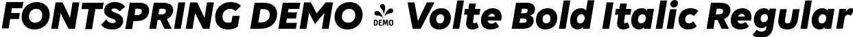 FONTSPRING DEMO - Volte Bold Italic Regular font - Fontspring-DEMO-volte-bolditalic.otf