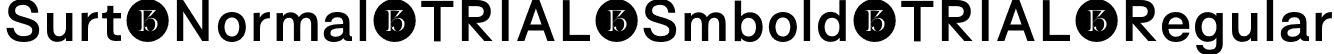 Surt-Normal-TRIAL Smbold-TRIAL Regular font - Surt-Normal-Semibold-TRIAL.otf