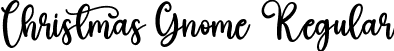 Christmas Gnome Regular font - Christmas Gnome.ttf