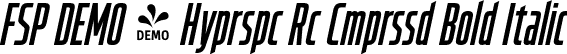 FSP DEMO - Hyprspc Rc Cmprssd Bold Italic font - Fontspring-DEMO-hyperspacerace-compressedbolditalic.otf