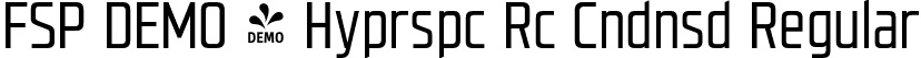 FSP DEMO - Hyprspc Rc Cndnsd Regular font - Fontspring-DEMO-hyperspacerace-condensed.otf