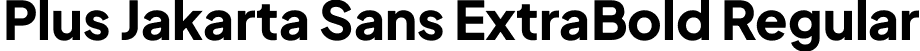 Plus Jakarta Sans ExtraBold Regular font - PlusJakartaSans-ExtraBold.ttf