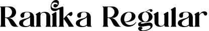 Ranika Regular font - Ranika.otf