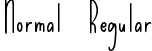 Normal Regular font - Secret Caramel Regular.ttf