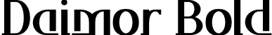 Daimor Bold font - DaimorPersonalUse-Bold.otf