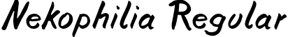 Nekophilia Regular font - Nekophilia.otf