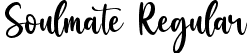 Soulmate Regular font - Soulmate.ttf