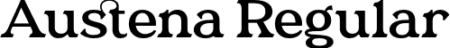 Austena Regular font - Austena-Regular.otf