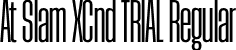 At Slam XCnd TRIAL Regular font - AtSlamXCndTRIAL-Regular.otf