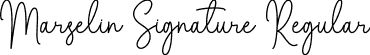 Marselin Signature Regular font - MarselinSignature-p705Z.ttf