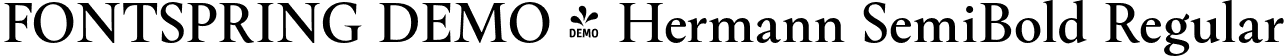 FONTSPRING DEMO - Hermann SemiBold Regular font - Fontspring-DEMO-w_foundry_-_hermann_semibold.otf