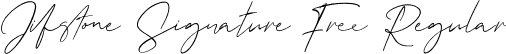 Jifstone Signature Free Regular font - jifstone-signature-free.ttf