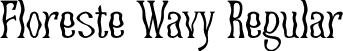 Floreste Wavy Regular font - Floreste-Wavy.otf