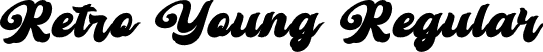 Retro Young Regular font - Retro Young.otf