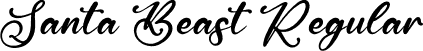 Santa Beast Regular font - Santa Beast.otf