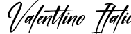 Valenttino Italic font - Valenttino-Italic.otf