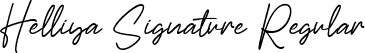 Helliya Signature Regular font - Helliya-Signature.ttf