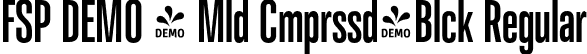 FSP DEMO - Mld Cmprssd-Blck Regular font - Fontspring-DEMO-molde-compressed-black.otf