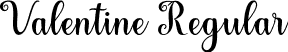 Valentine Regular font - Valentine-memo.ttf